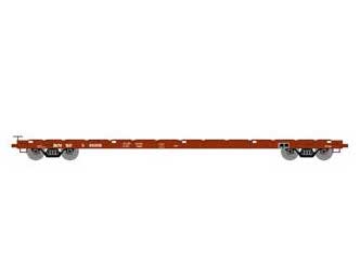 Athearn HO Scale 97081 60' Flatcar BNSF 848908