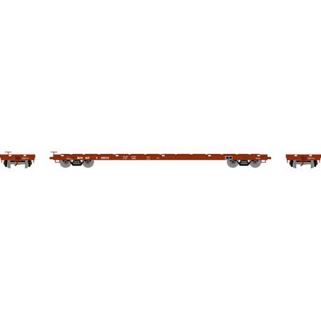 Athearn HO Scale 97082 60' Flatcar BNSF 848916