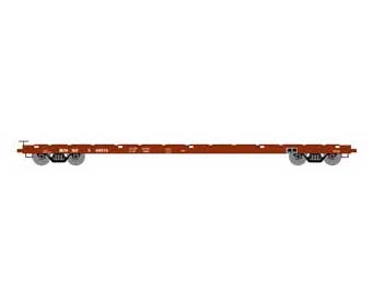 Athearn HO Scale 97082 60' Flatcar BNSF 848916