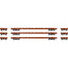 Athearn HO Scale 97083 60' Flatcar BNSF 3 Pack