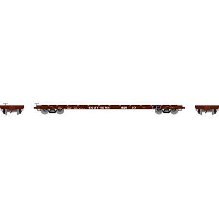 Athearn HO Scale 97084 60' Flatcar Southern SOU 152123