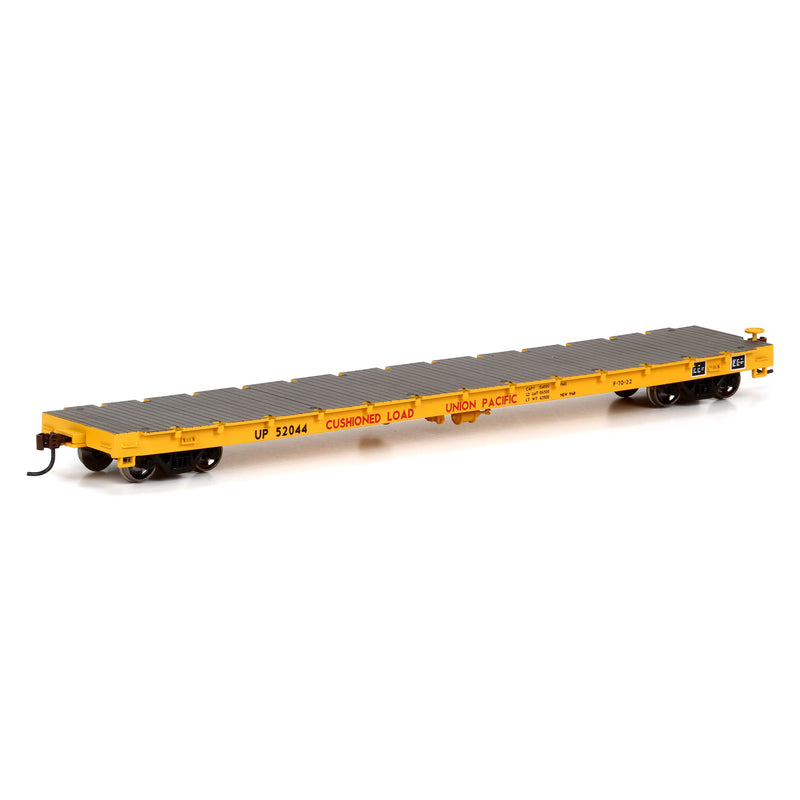 Athearn HO Scale 97829 60' Flatcar Union Pacific UP 52044