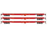 Athearn HO Scale 98083 60' Flatcar Delaware & Hudson D&H 3 Pack