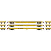 Athearn HO Scale 98085 60' Flatcar Frisco SLSF 3 Pack