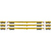 Athearn HO Scale 98085 60' Flatcar Frisco SLSF 3 Pack