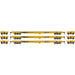Athearn HO Scale 98086 60' Flatcar Trailer Train "1990's Logo" HTTX 3 Pack