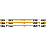 Athearn HO Scale 98087 60' Flatcar Union Pacific UP 3 Pack