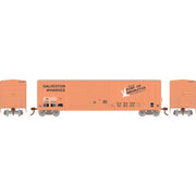 Athearn HO Scale 98503 50' FMC Offset Double Door Boxcar Ex-GW Burlington Northern BN 223494