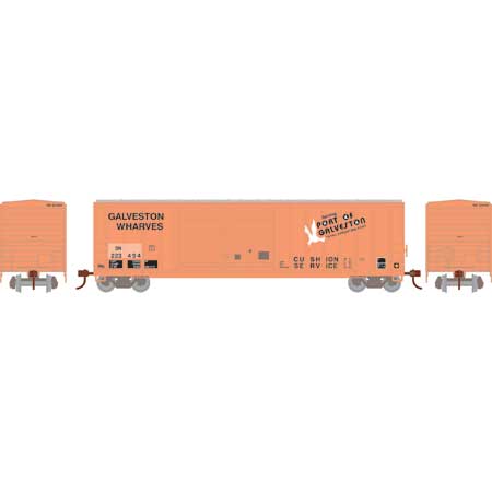 Athearn HO Scale 98503 50' FMC Offset Double Door Boxcar Ex-GW Burlington Northern BN 223494