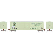Athearn HO Scale 98504 50' FMC Offset Double Door Boxcar Ex-UofO Burlington Northern BN 223532