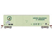 Athearn HO Scale 98506 50' FMC Offset Double Door Boxcar Ex-UofO Burlington Northern BN 223671