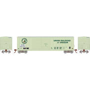 Athearn HO Scale 98506 50' FMC Offset Double Door Boxcar Ex-UofO Burlington Northern BN 223671