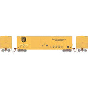 Athearn HO Scale 98509 50' FMC Offset Double Door Boxcar Ex-EStL Burlington Northern BN 223613