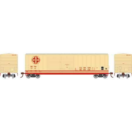 Athearn HO Scale 98514 50' FMC Offset Double Door Boxcar Sierra RR SERA 5035
