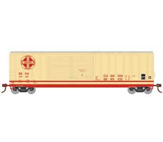 Athearn HO Scale 98515 50' FMC Offset Double Door Boxcar Sierra RR SERA 5040