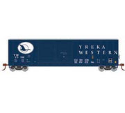 Athearn HO Scale 98516 50' FMC Offset Double Door Boxcar Yreka Western YW 25108