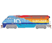 Athearn RTR 64849 HO Scale EMD F59PHI Diesel Amtrak 10th Anniversary Surfliner 457 DC