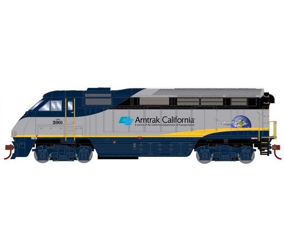 Athearn RTR 64850 HO Scale EMD F59PHI Diesel Amtrak California CDTX 2001 DC
