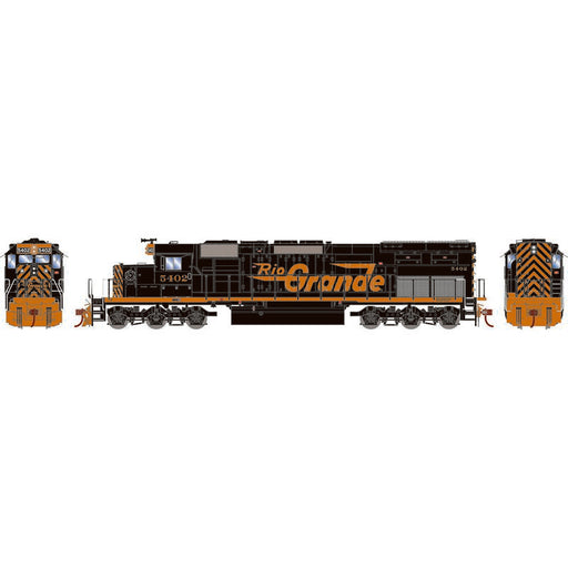 Athearn RTR 71752 HO Scale EMD SD40T-2 Rio Grande D&RGW 5402 DC