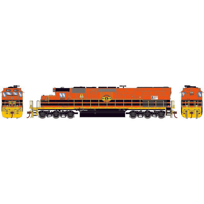 Athearn RTR 71856 HO Scale EMD SD40T-2 New England Central NECR 3317 DCC & Sound
