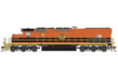 Athearn RTR 71856 HO Scale EMD SD40T-2 New England Central NECR 3317 DCC & Sound