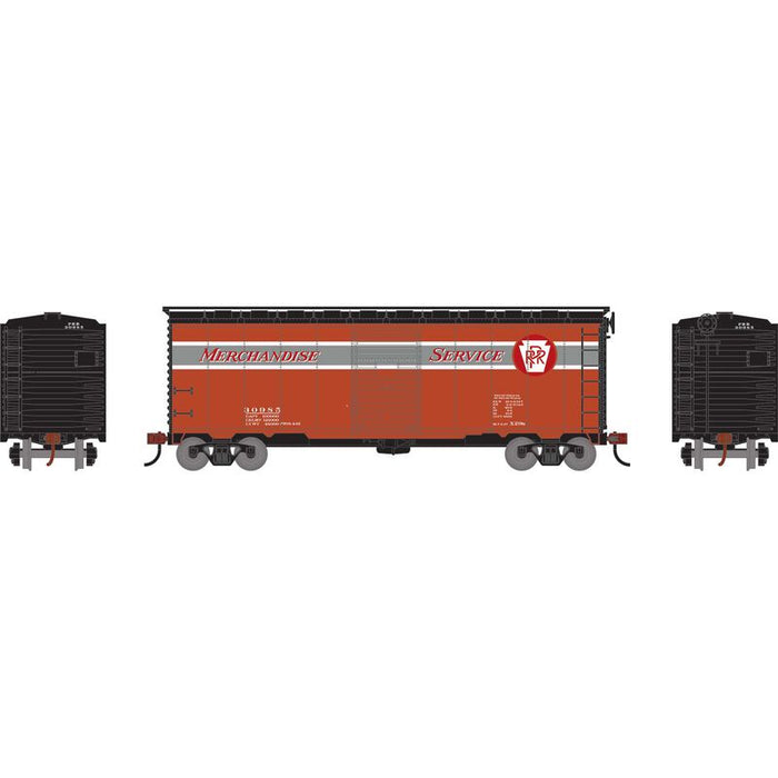 Athearn RTR 75345 HO Scale 40' Single Door Boxcar Pennsylvania PRR 30985