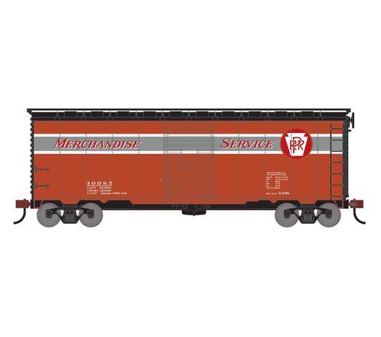 Athearn RTR 75345 HO Scale 40' Single Door Boxcar Pennsylvania PRR 30985