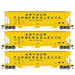 Athearn RTR 81579 HO 54' FMC 4700 Covered Hopper Arthur Farmers Elevator AFEX 3 Pack