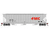 Athearn RTR 81580 HO 54' FMC 4700 Covered Hopper FMC NAHX 900035