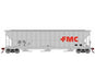 Athearn RTR 81581 HO 54' FMC 4700 Covered Hopper FMC NAHX 900118
