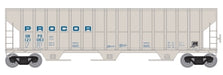Athearn RTR 81963 HO 54' FMC 4700 Covered Hopper Procor UNPX 121063 - Like New USED