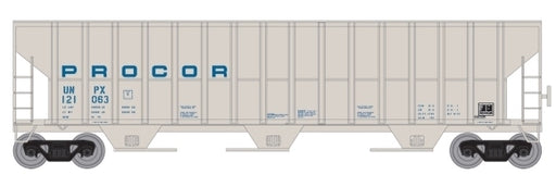 Athearn RTR 81963 HO 54' FMC 4700 Covered Hopper Procor UNPX 121063 - Like New USED