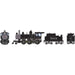 Athearn RTR 87237 HO Scale 2-6-0 Steam Locomotive Santa Fe ATSF 503