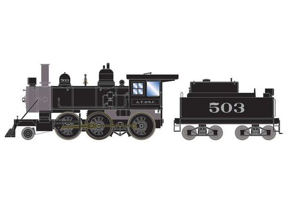 Athearn RTR 87237 HO Scale 2-6-0 Steam Locomotive Santa Fe ATSF 503