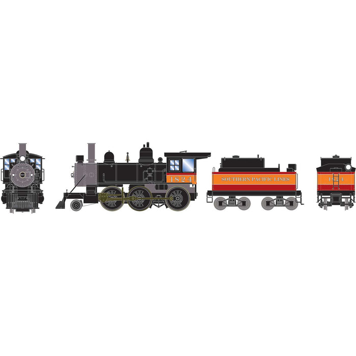 Athearn RTR 87245 HO Scale 2-6-0 Steam Locomotive Southern Pacific SP 1824