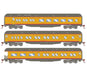 Athearn RTR 88229 HO Scale Heavyweight Passenger 3 Car Set Union Pacific UP