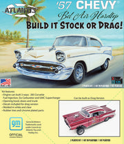 Atlantis Models 1371 1/25 1957 Chevrolet Bel Air Car Kit