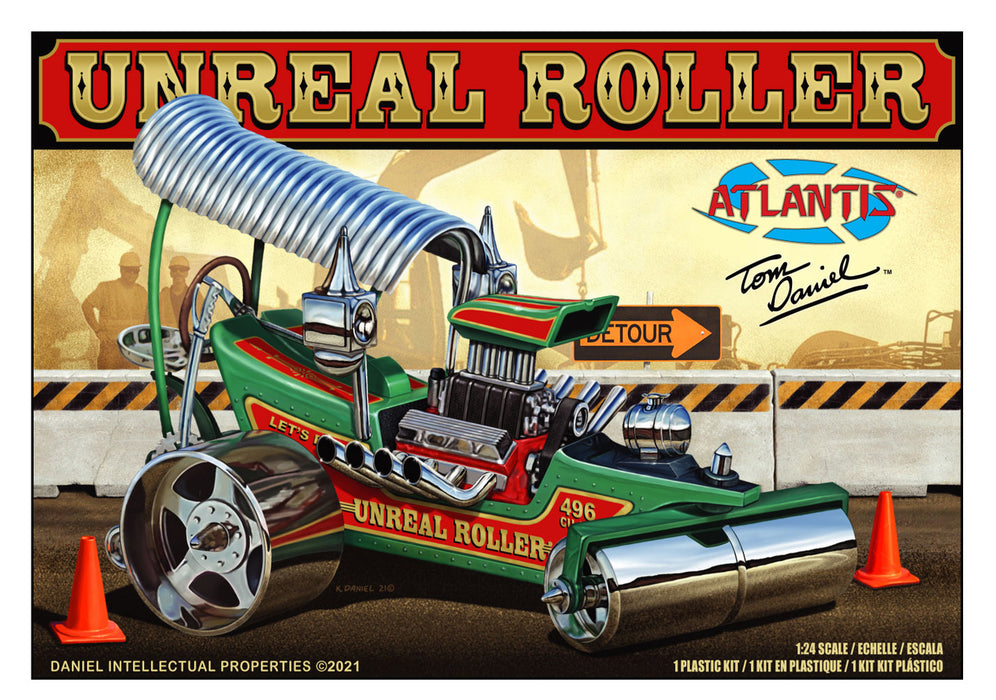Atlantis Models 5698 1/24 Tom Daniels Unreal Roller Kit