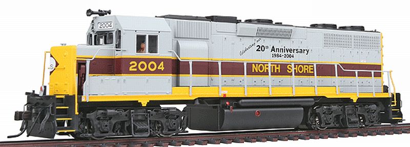 Atlas 10000206 HO Scale EMD GP38 Diesel North Shore 20th Anniversary 2004 - NOS