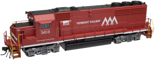 Atlas 10000972 HO Scale EMD GP40-2 Vermont Railway VTR 303 - Like New USED