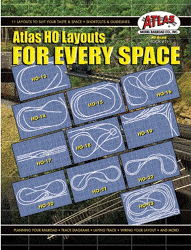 Atlas 11 HO Scale Layouts for Every Space Book
