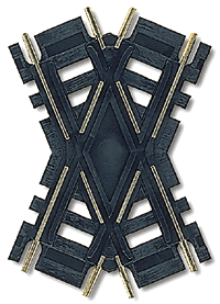 Atlas 175 HO Scale Code 100 Track 60-Degree Custom-Line Crossing
