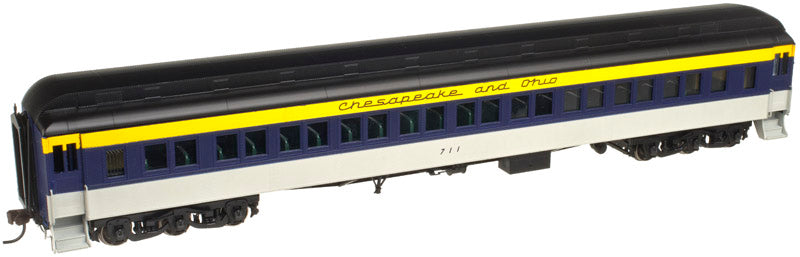 Atlas 20001714 HO Scale Paired Window Coach Chesapeake & Ohio C&O 711 - NOS