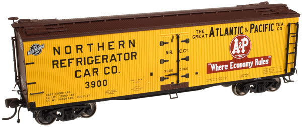 Atlas 20002004 HO Scale 40' Wood Reefer A&P NRCC 3901 - NOS