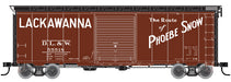 Atlas 20003034 HO Scale 40' Post War Boxcar Lackawanna DL&W 55510 - NOS