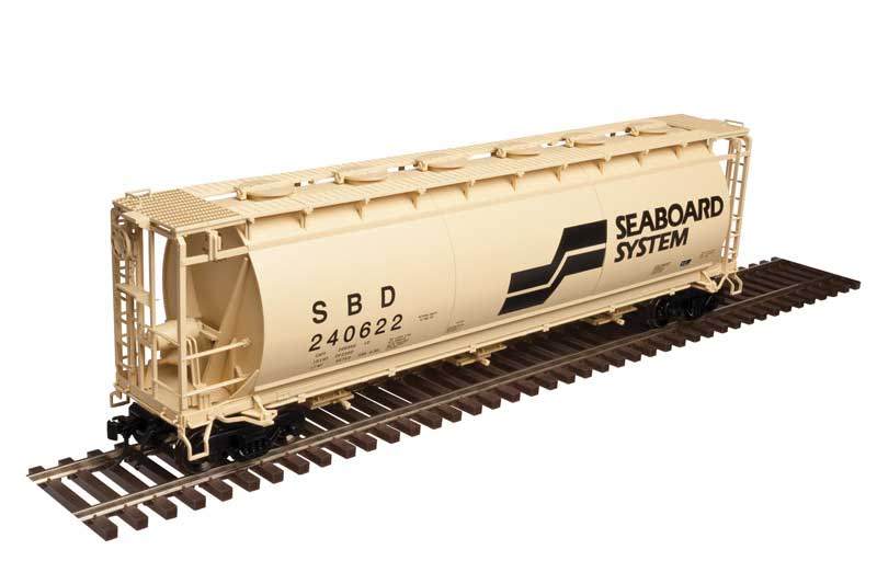 Atlas 20004370 HO 3 Bay Cylindrical Covered Hopper Seaboard SBD 240622