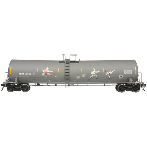 Atlas 20006351 HO Scale 25,500 Gallon Tank Car "Kung Fu Graffiti" ADMX 28589