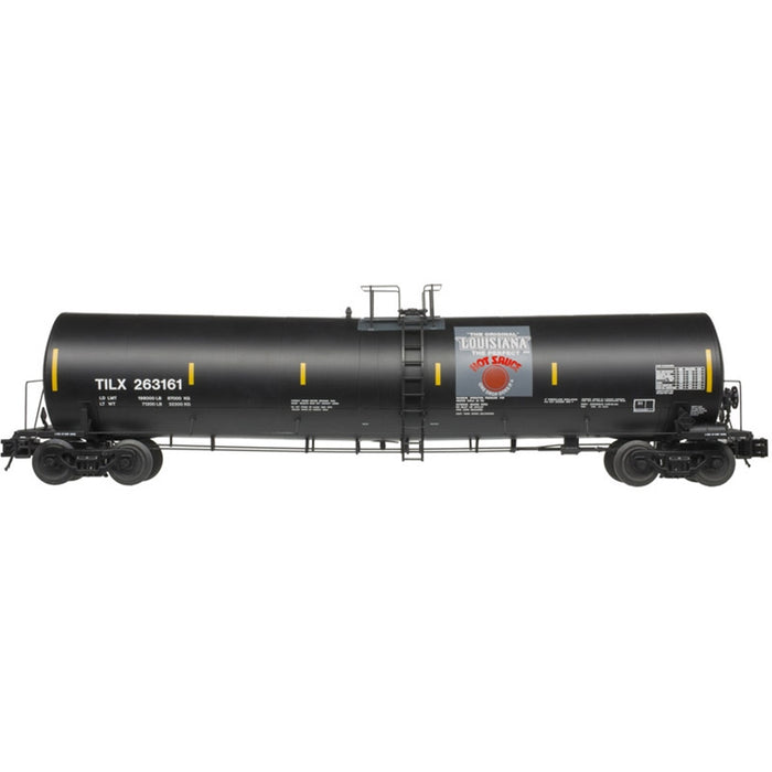 Atlas 20006353 HO Scale 25,500 Gallon Tank Car Lousiana Hot Sauce TILX 261905