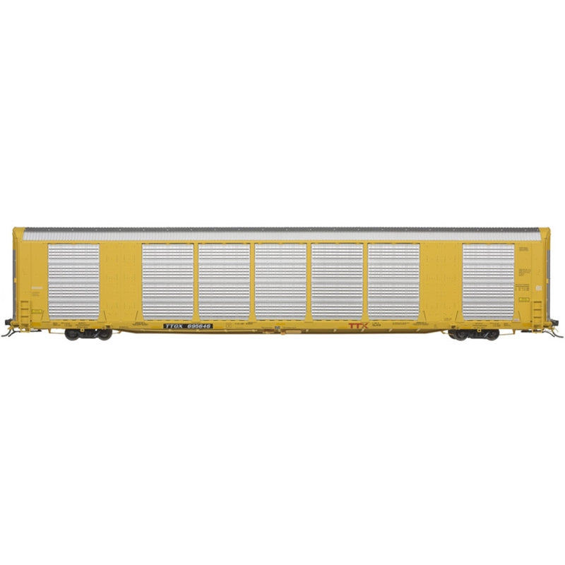 Atlas 20006443 HO Scale Gunderson Multi-Max Autorack TTX Red Logo TTGX 695646