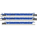 Atlas 20006623 HO Scale Thrall 53' 3-Unit Articulated Well Car "Blue Patch" DTTX 888737